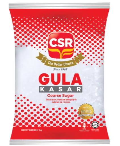 CSR C1 Grade Coarse Sugar 12 Pack x 1kg